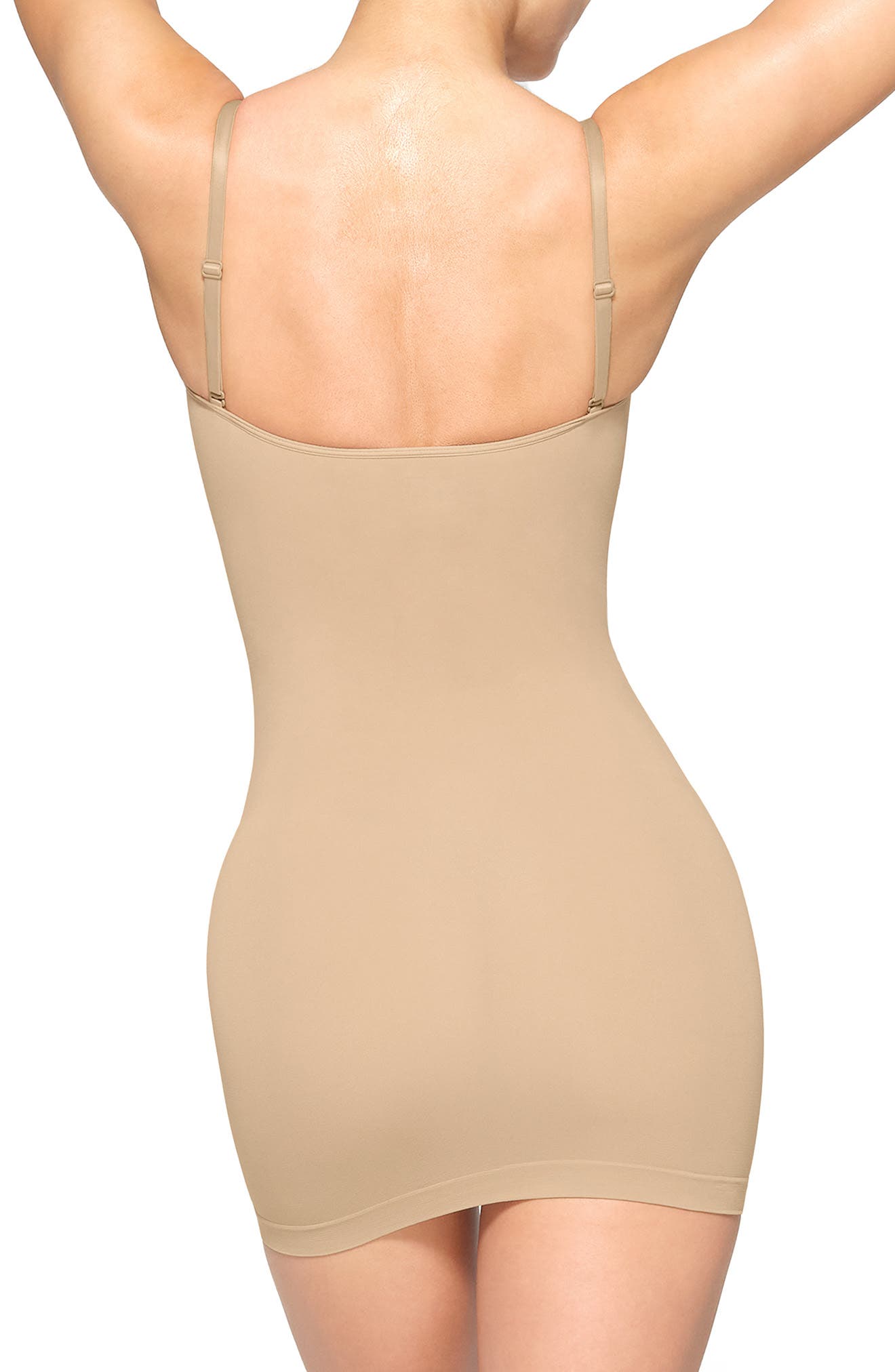Neck Mini Slip Dress
