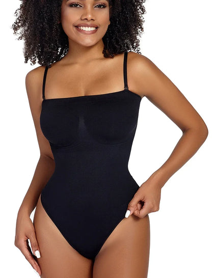 Tummy Control Thong Bodysuit