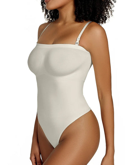 Tummy Control Thong Bodysuit