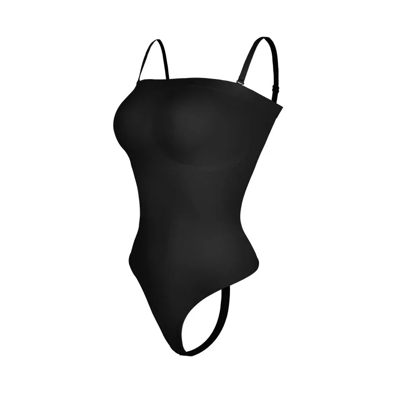 Tummy Control Thong Bodysuit