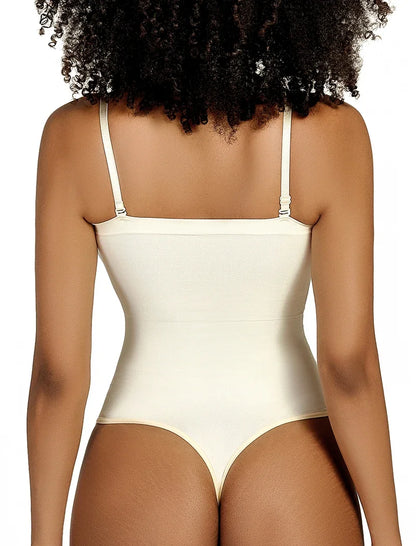 Tummy Control Thong Bodysuit