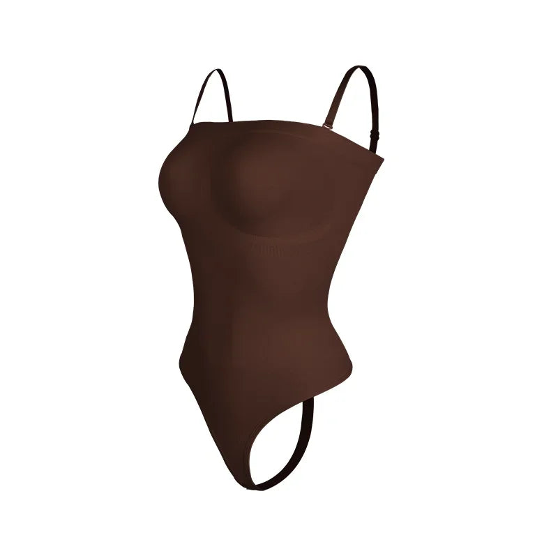 Tummy Control Thong Bodysuit