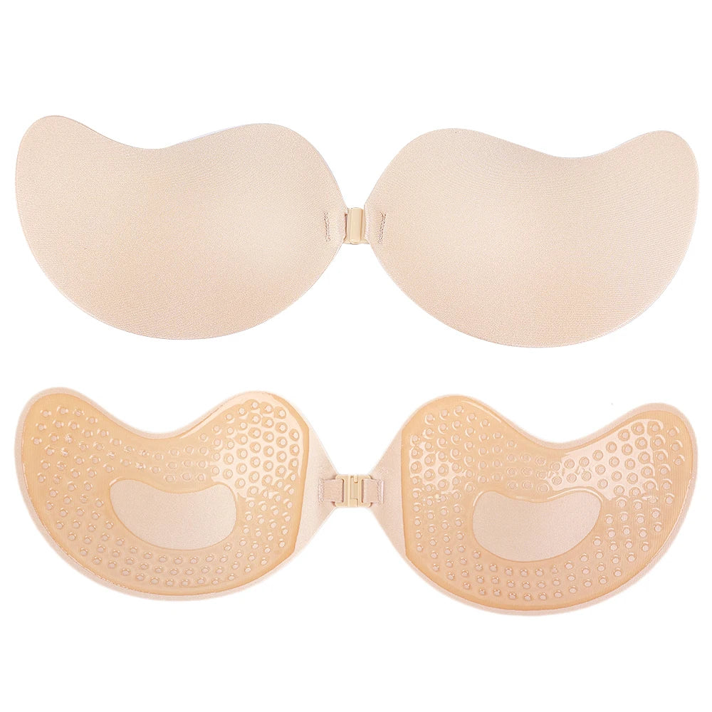 Adhesive Strapless Push-Up Bra