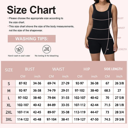 Full Body Shaper Wide Shoulder