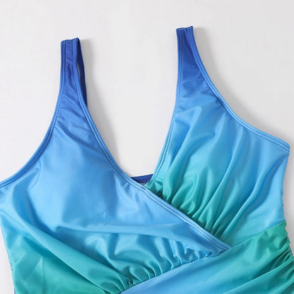 Rainbow Gradient Swimsuit